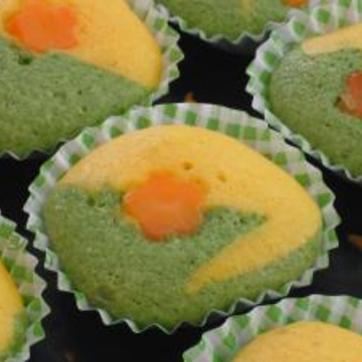 Hmで作る ほうれん草と人参のカップケーキ レシピ 作り方 By 幸ばぁちゃん 楽天レシピ
